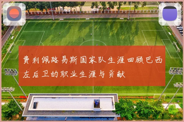 费利佩路易斯国家队生涯回顾巴西左后卫的职业生涯与贡献